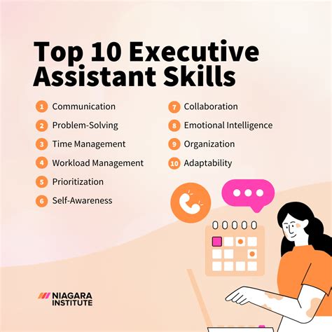 key strengths of executive assistant.